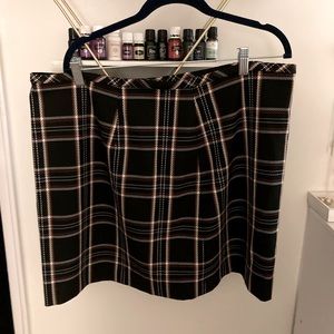 Banana Republic plaid skirt